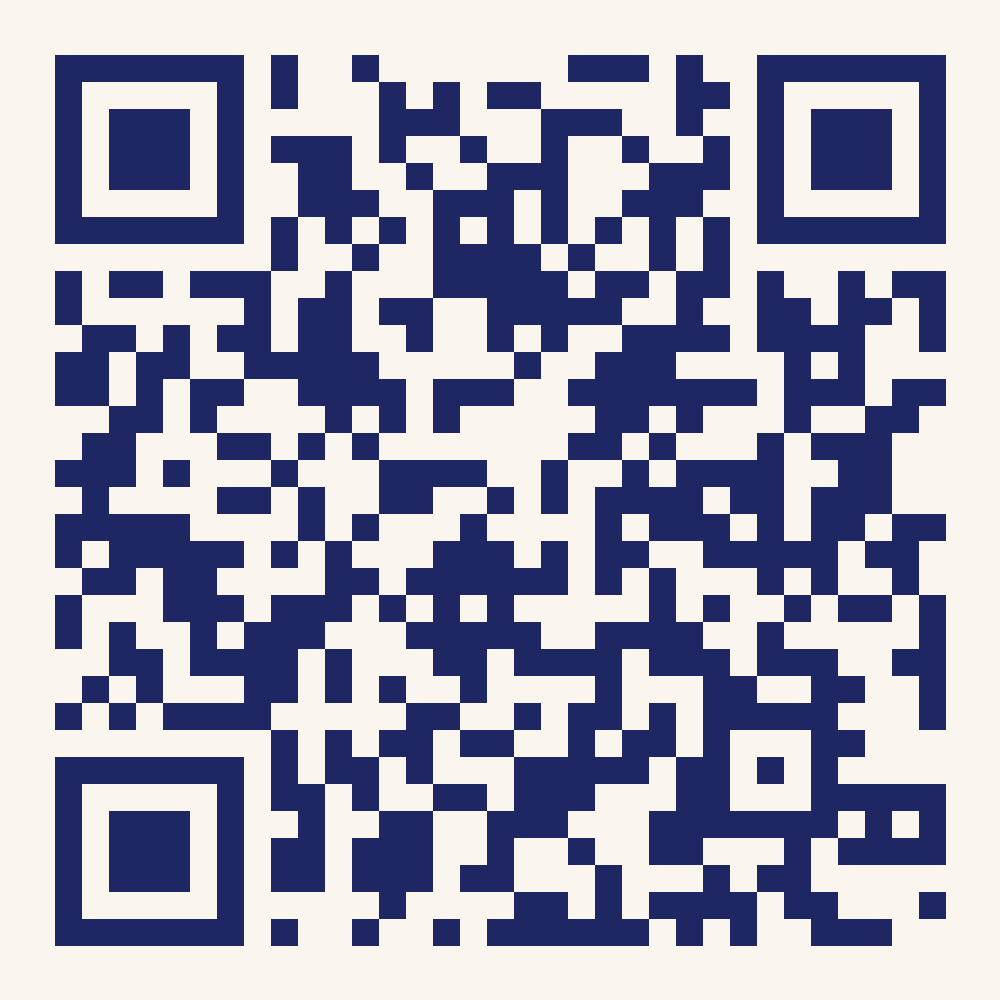 QR code pour installer l'application